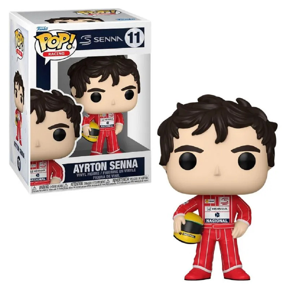 Boneco Funko Pop Racing McLaren Formula 1  Ayrton Senna