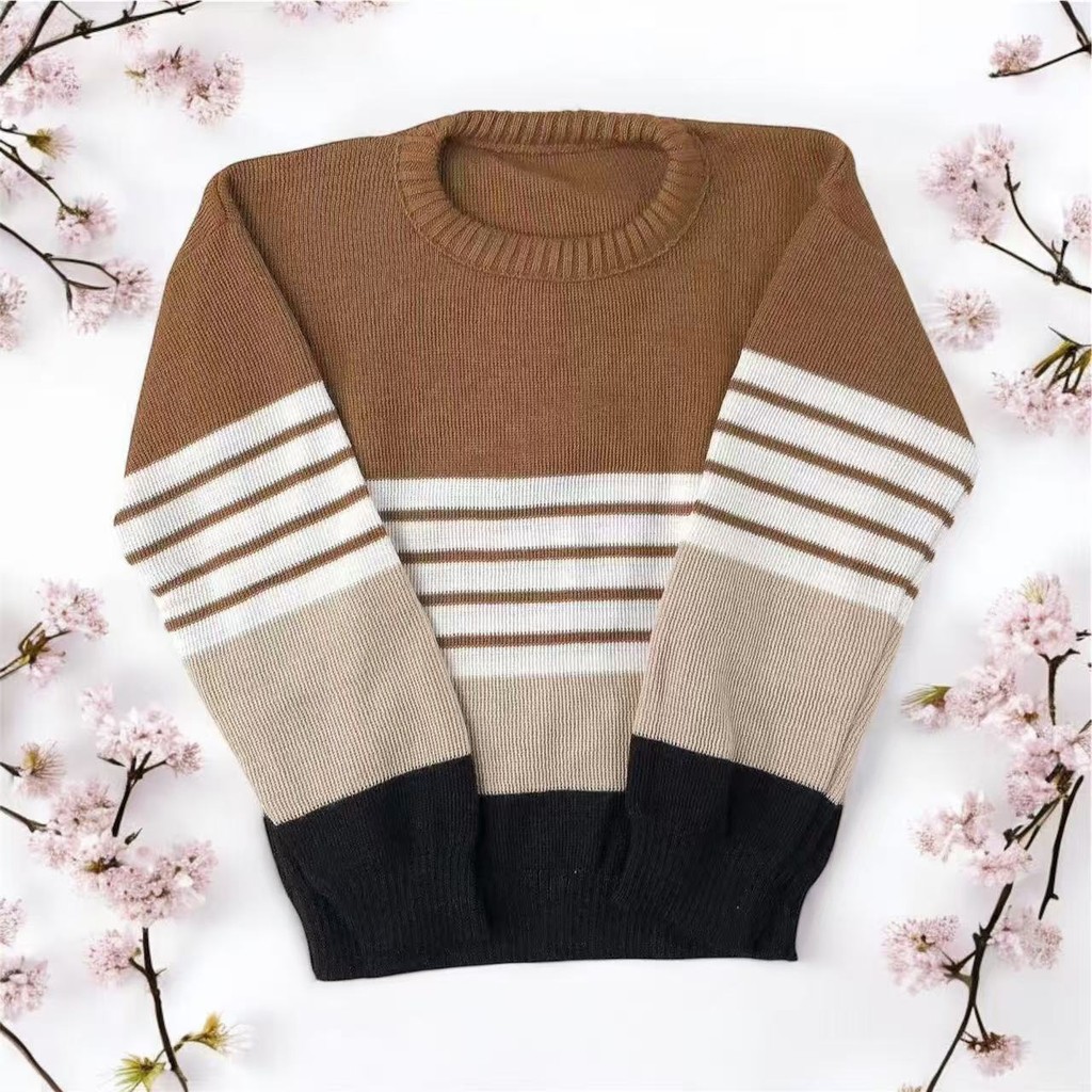 Suéteres Camisola de inverno espessadas moda de malha para meninos
