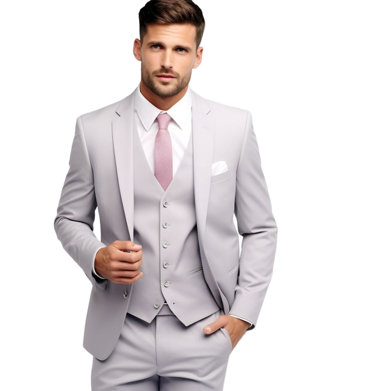 Terno Slim Executivo Oxford Premium – Calça+Paletó