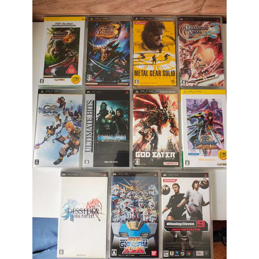 Jogos Psp Originais (japones) Completos