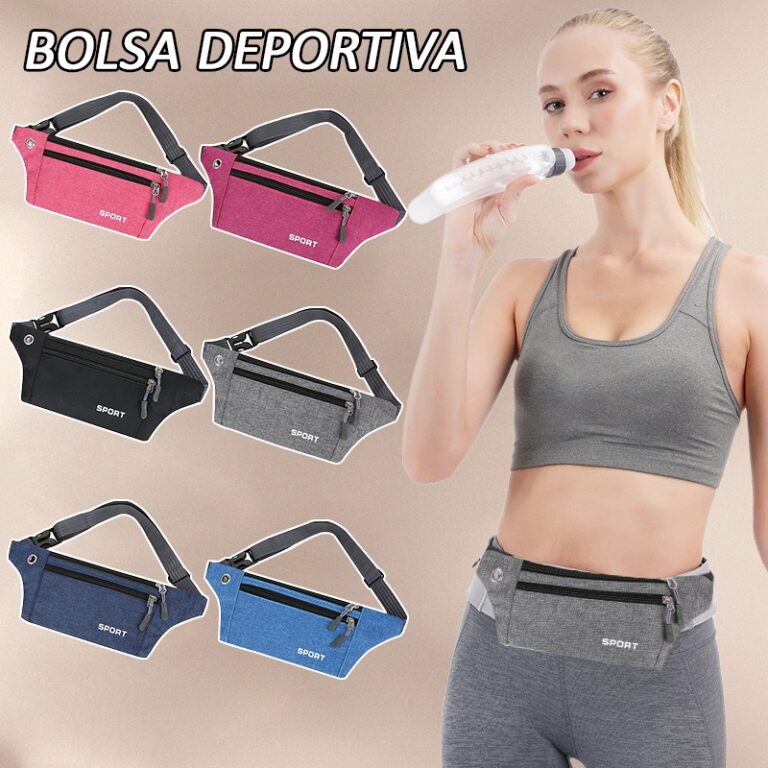 Bolsa Pochete Colorida Unissex Esportiva Sem Volum