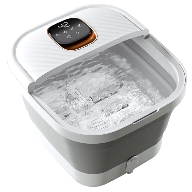 Massageador de Pes Hidromassagem Spa Dobrável Con