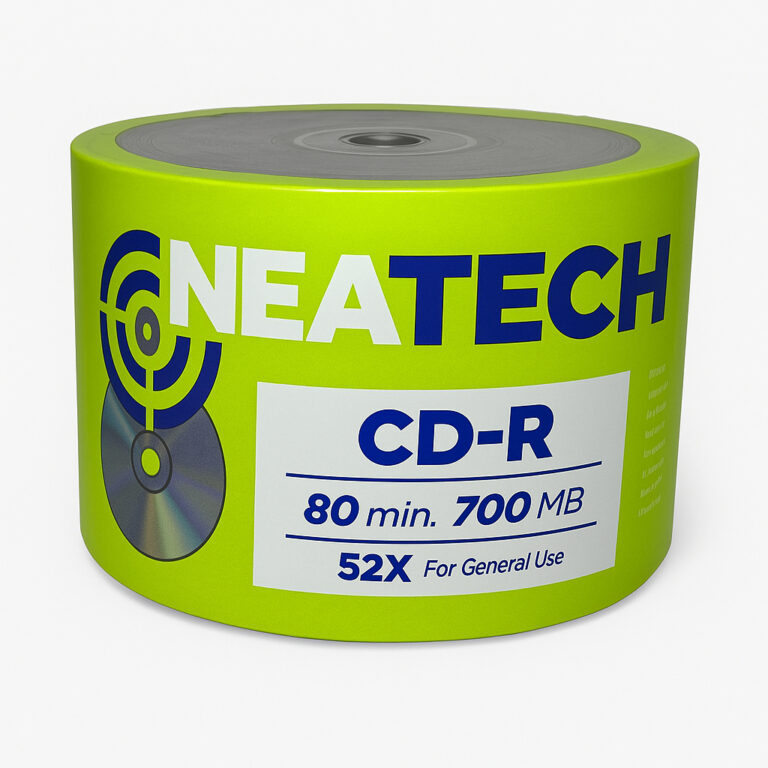 50 Unidades Cd Virgem Neatech 52x 700mb 80min