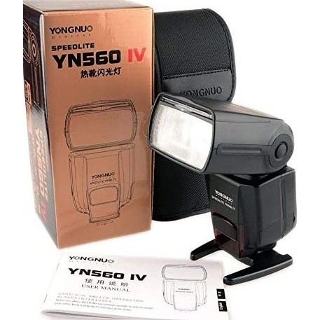 Flash Yongnuo Yn 560 Iv Universal P/ Canon/ Nikon/