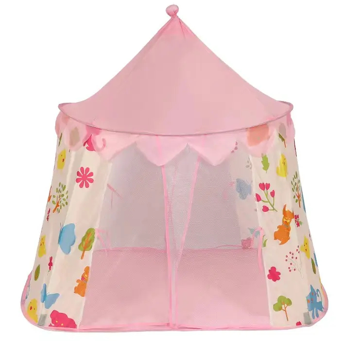 Barraca Menina Rosa Tenda Princesa  Anti-Mosquito 