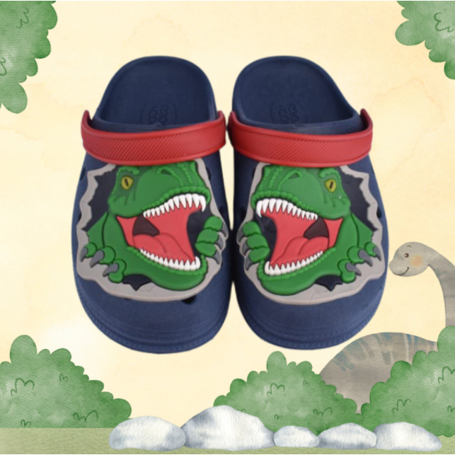 Sandália Babuche Menino Infantil Dinossauro  Mari