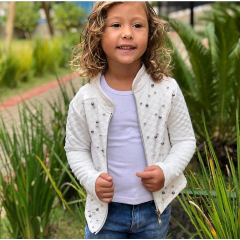 Jaqueta Casaco Infantil Feminina Metelasse Com Zí