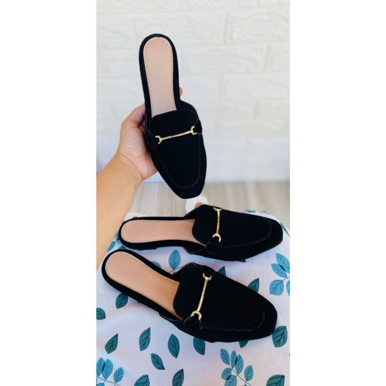 MULE FEMININO BICO QUADRADO TAMANHOS ESPECIAIS 34 