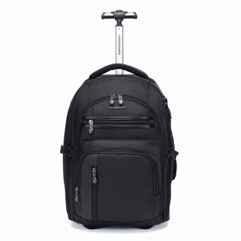 Mochila de Rodinhas Espaçosa Masculina Viagem Not