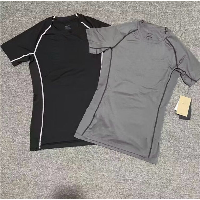 blusa masculina de compressão ótima para academi