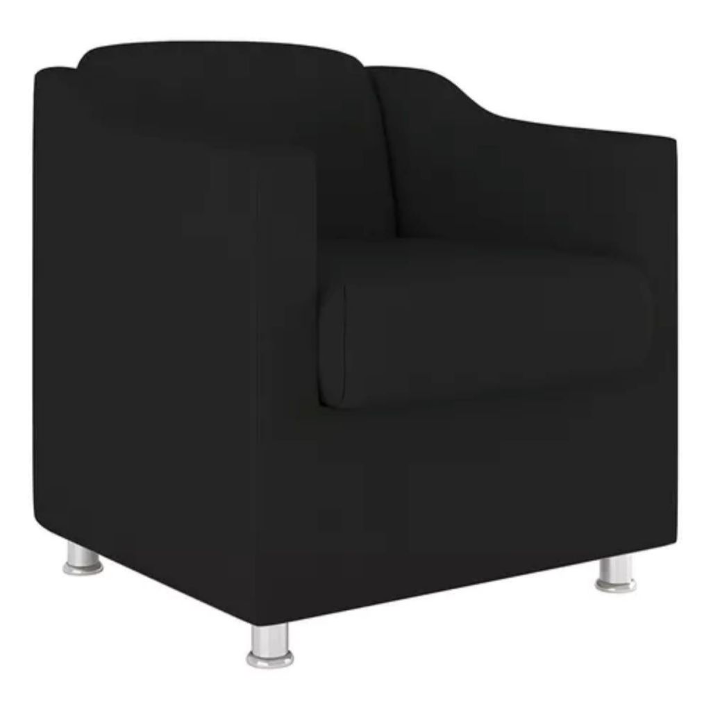 Poltrona Decorativa para Recepção, Sala de Estar, Hall de Entrada, Hotel.