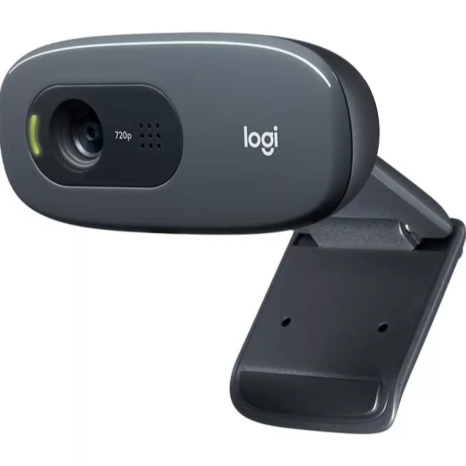 Webcam HD Logitech C270 720p 30 FPS com Microfone 