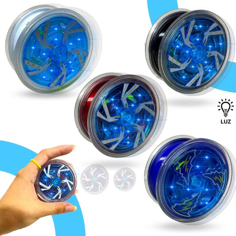 Super Yoyo com Led Luz Colorida Brinquedo Infantil