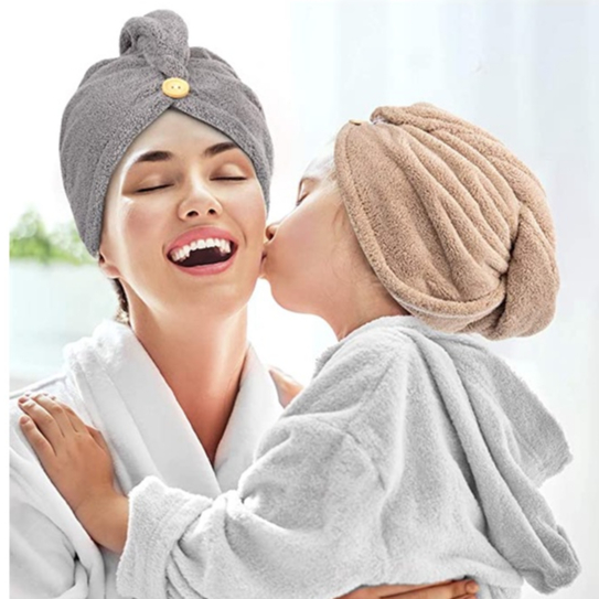 Kit C/3 Toalha Microfibras Com Botão Grossa Mági