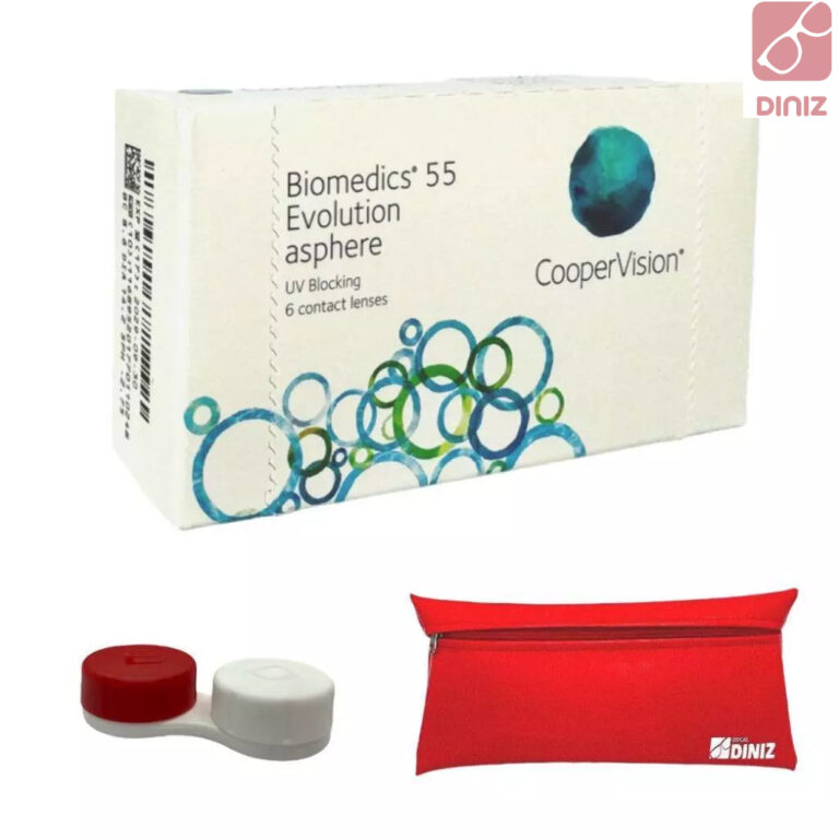 Lente De Contato Biomedics 55 Coopervision Com Gra