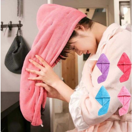 10 Unidade Toalha Mágica para Secar Cabelo de Mic