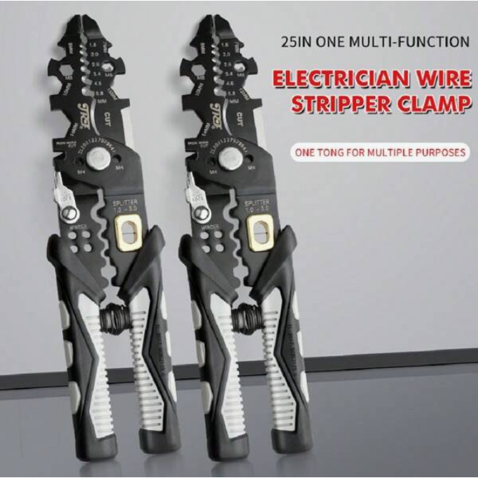 25 Em 1 Arame Decapagem Alicate , Multifuncional E