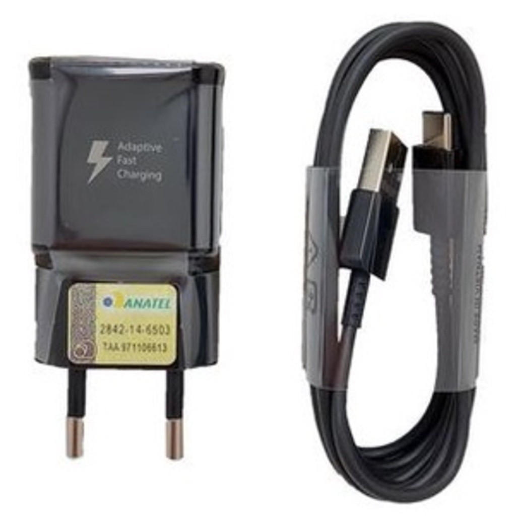 Carregador Tipo C Turbo Original A20 A30S A50S A70 A80 S10 M31 M51 A21S A31 A32 A51 A71 Note 8 Note