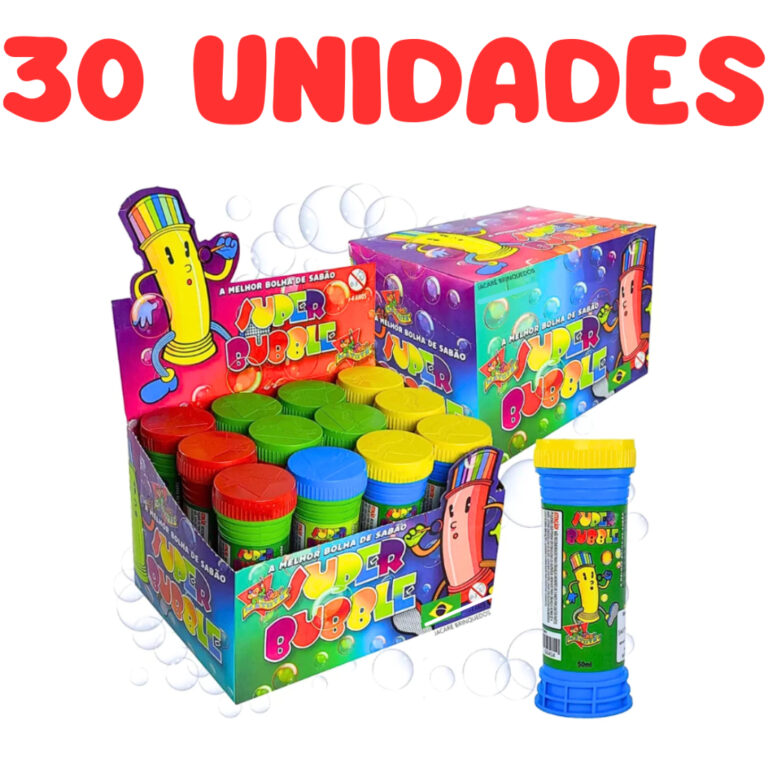 30 Bolha De Sabão Para kit Festa Lembracinha deco