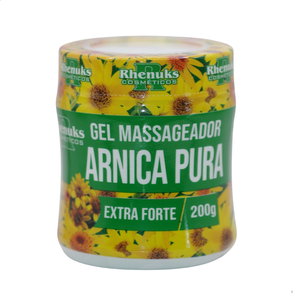 Gel Arnica Pura – 200 g – Rhenuks Cosméticos