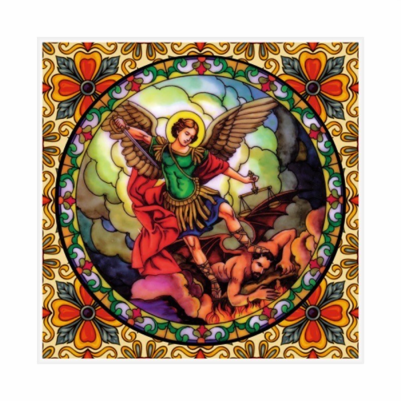 PROMOÇÃO – Azulejo São Miguel Arcanjo Vitral
