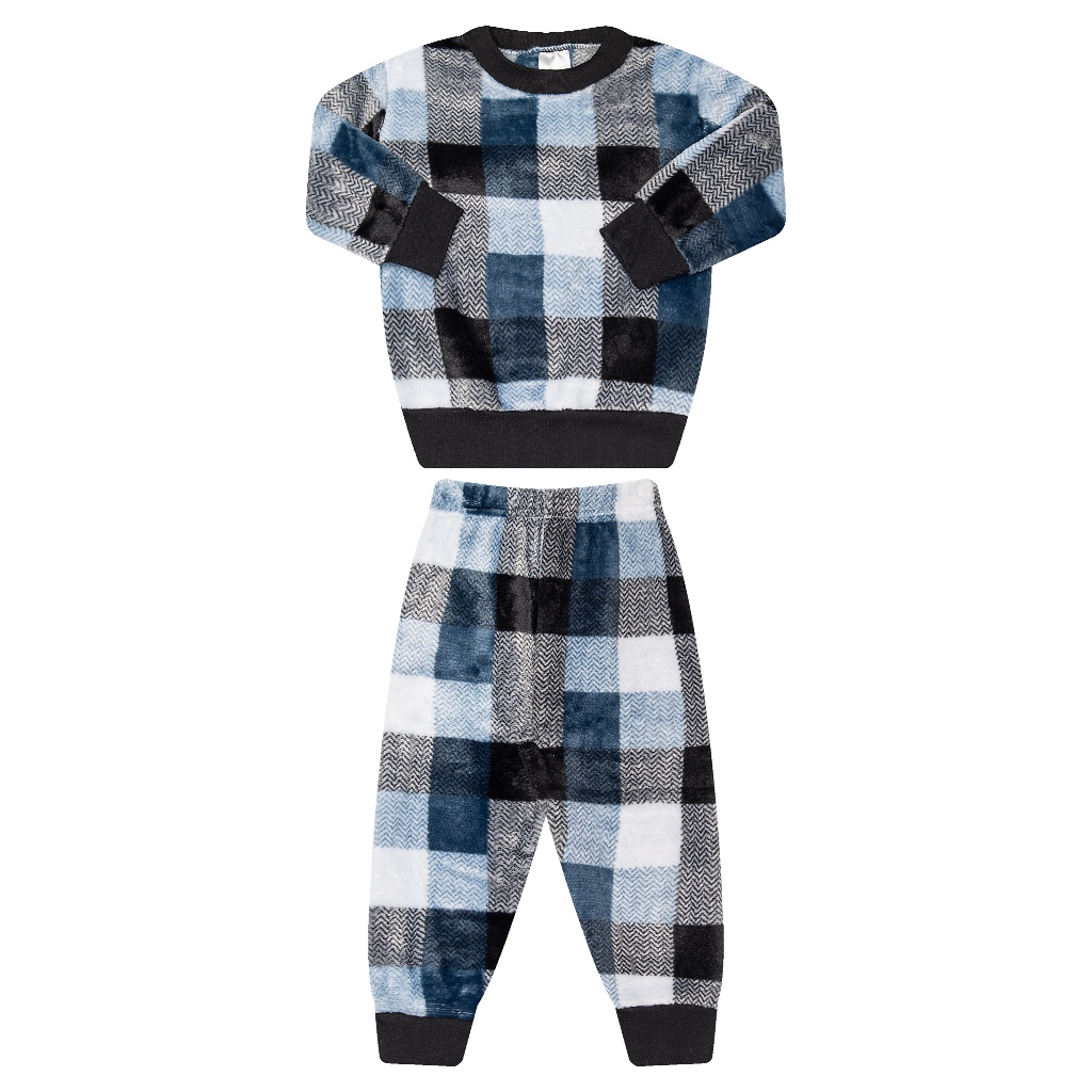 CONJUNTO PIJAMA DE FLEECE SORTIDO MENINO REF:25265