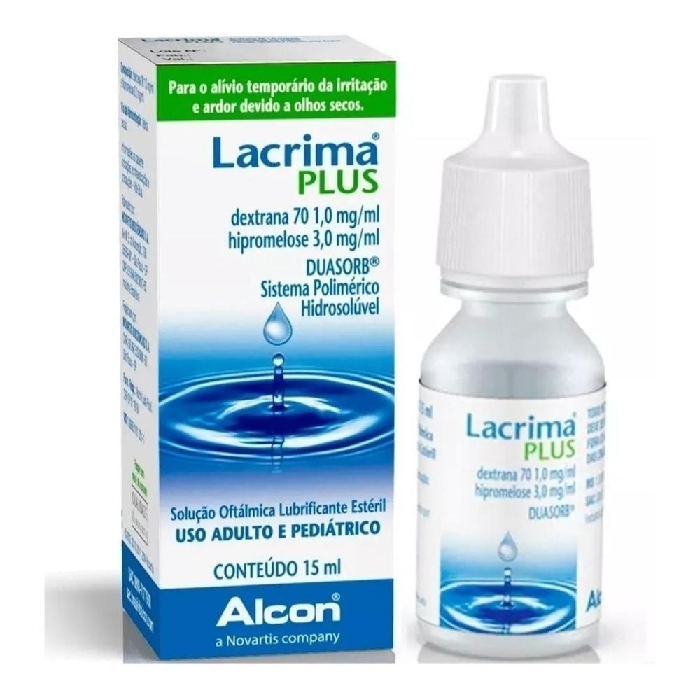 Lacrima Plus 15ml Lubrificante Ocular