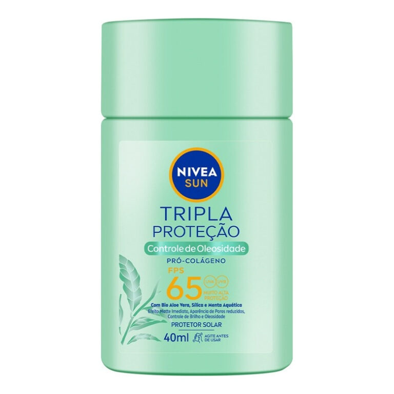 Protetor Solar Tripla Proteção Fps 65 40ml Nivea