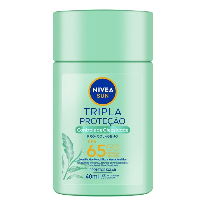 Protetor Solar Tripla Proteção Fps 65 40ml Nivea Sun