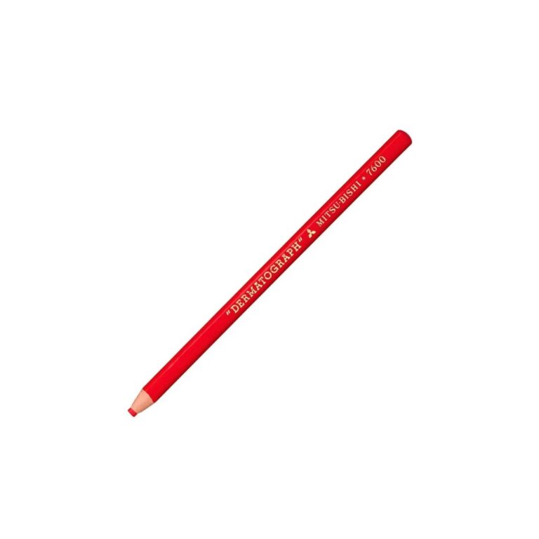 Lápis Mitsu-Bishi Dermatograph 7600 Vermelho