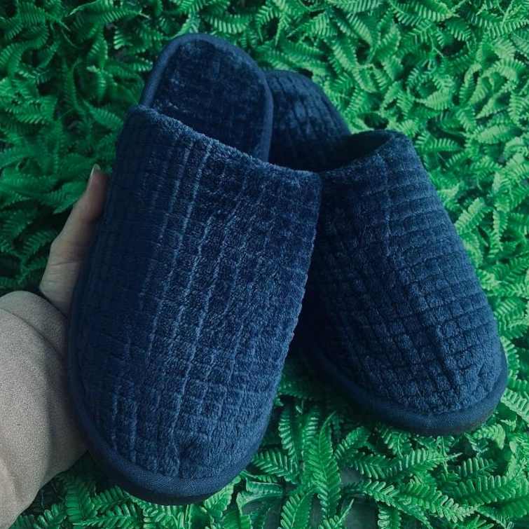 Pantufa Chinelo de Pano MASCULINA Forrada PRESENTE