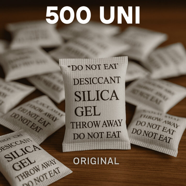 Sílica Gel 500 Unidades Sachê 1g Umidade Antimof