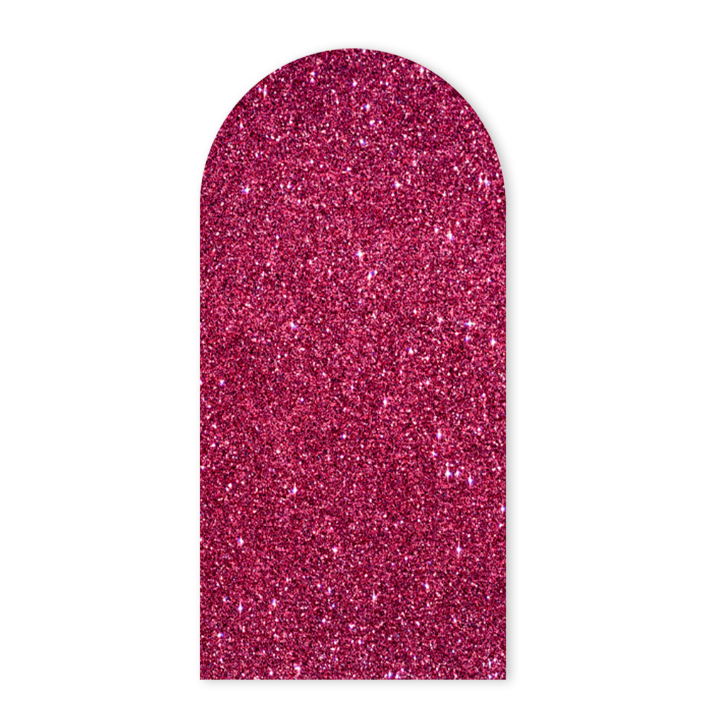 Capa Painel Romano Veste Fácil Sublimado 1,10 x 2,20 Glitter Rosa Pink