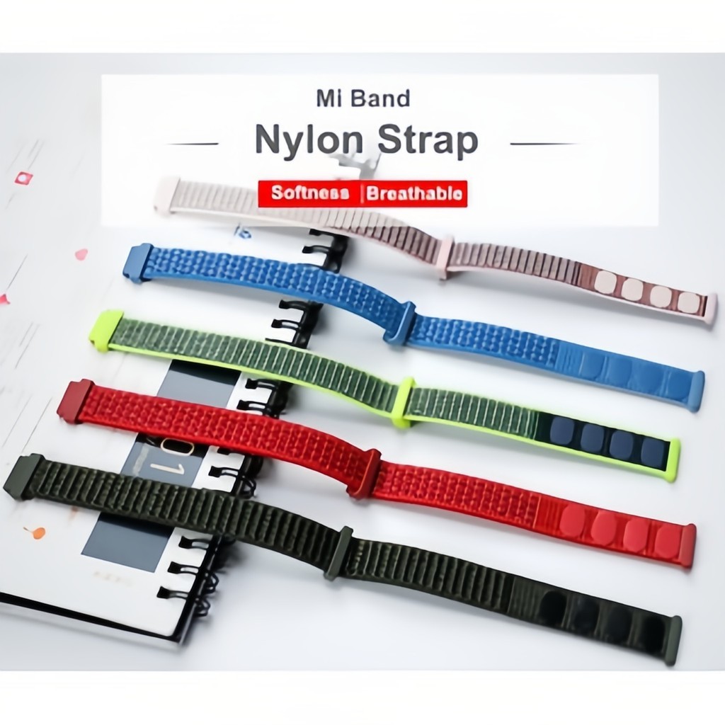 2 Kit Pulseira de reposição de material de nylon substituível