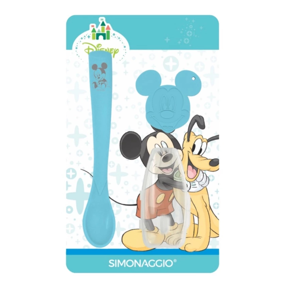 Kit Colher com Protetor e Mordedor Mickey – Disney