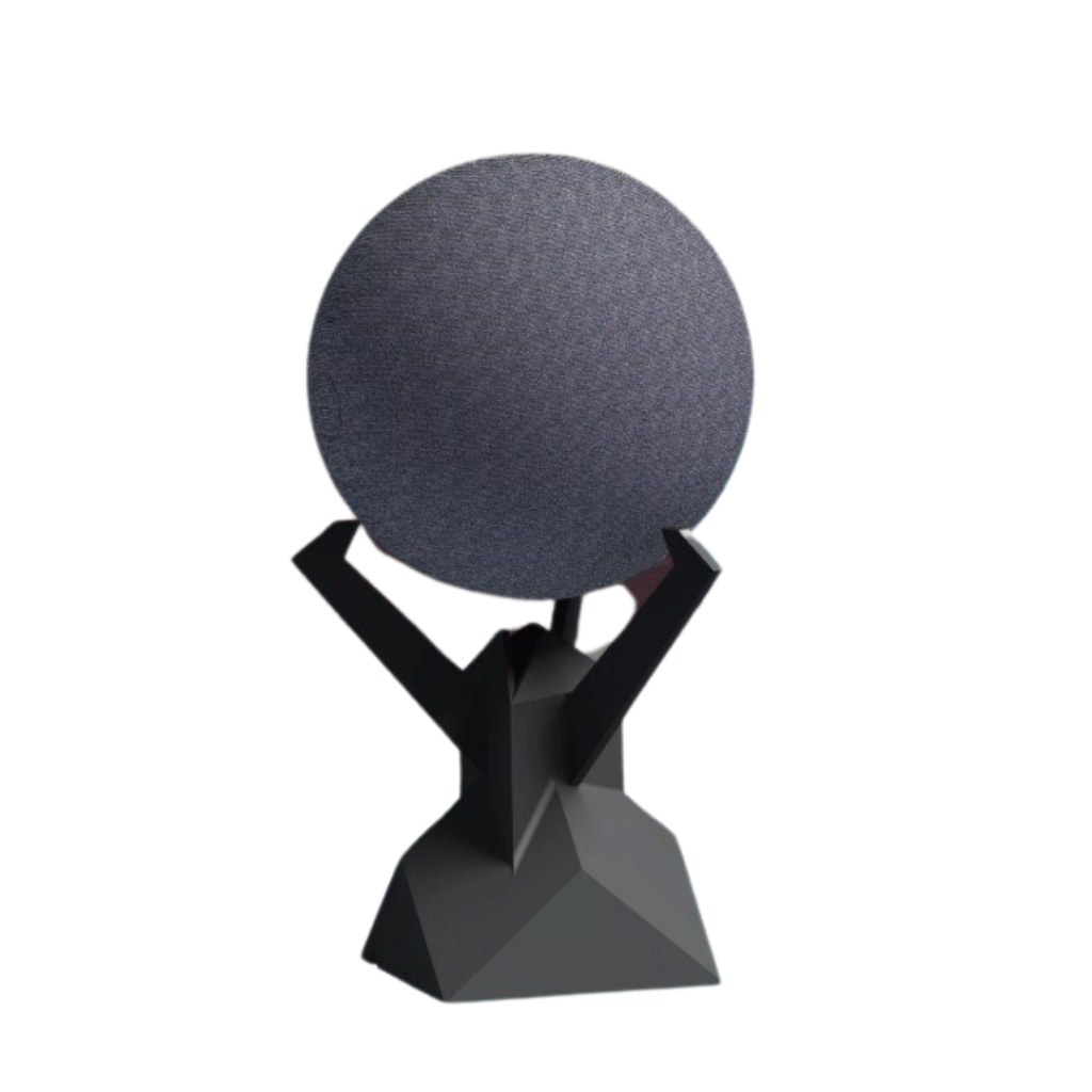 Suporte Estilizado Para Alexa Echo Dot 4. e 5. Geração  Design Moderno, Encaixe Perfeito, Ideal Para