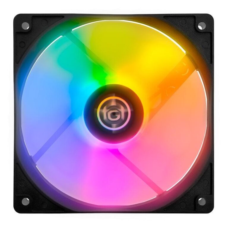 Ventoinha TGT Striker, Rainbow, 120mm, TGT-STK-BLR
