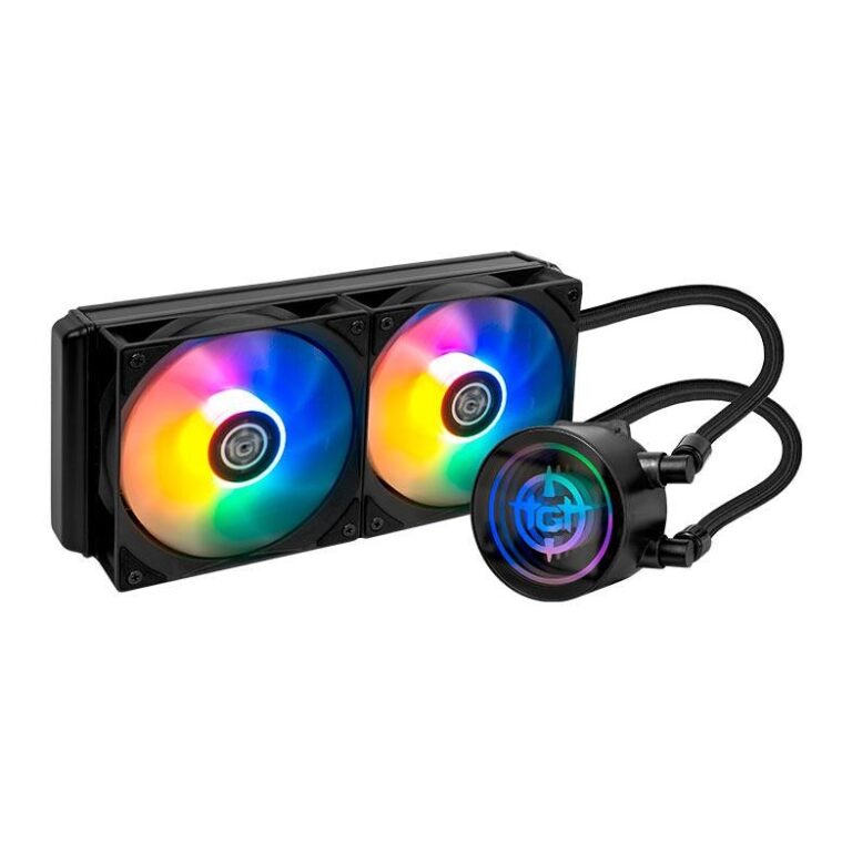 Water Cooler TGT Spartel V2, Rainbow, 240mm, Preto