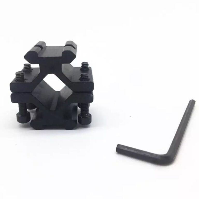 Adaptador trilho 2 lados para lanterna e acessóri