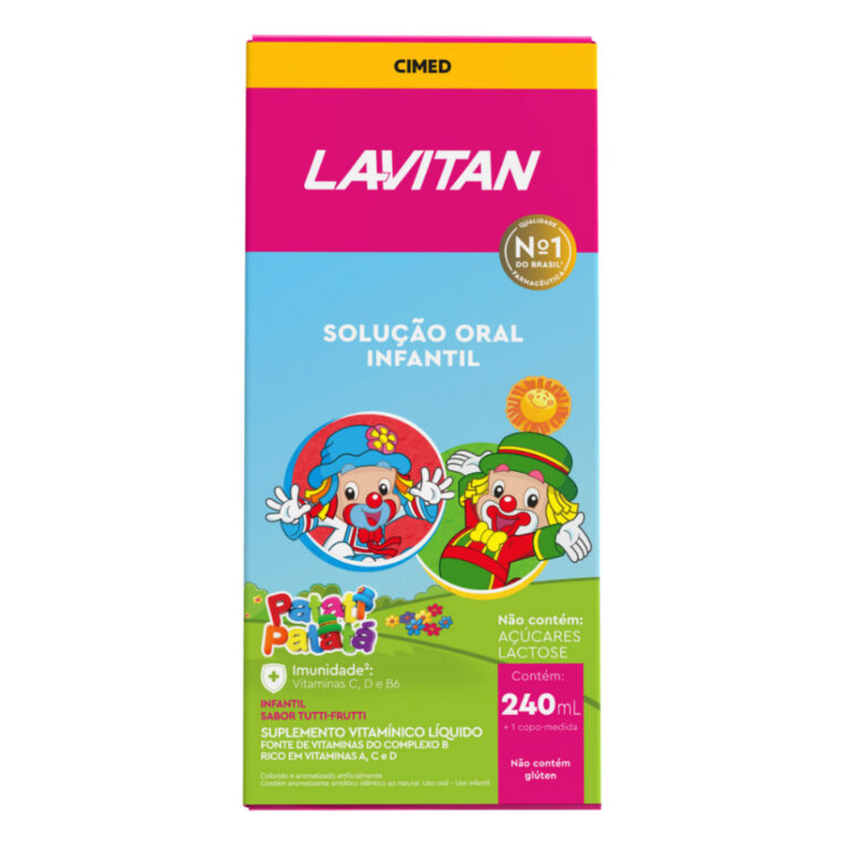 1 Unidade Lavitan Infantil Patati Patata Tutti Fru