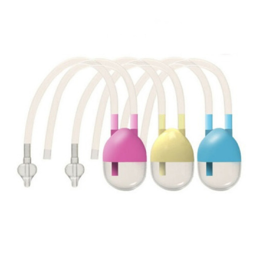 Aspirador Nasal Limpa e Remove Catarro Alivia Bebe Infantil Facil Usar