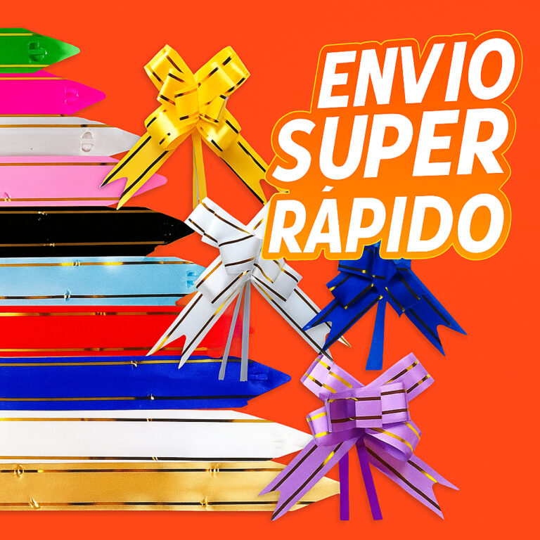 100 LAÇO FÁCIL MAGICO P/ PRESENTE *P , M , G* &#
