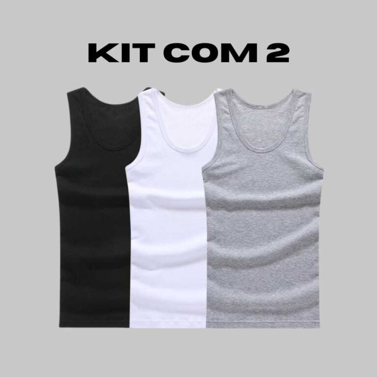 Kit 2 Regata Masculina Camiseta Modelo Americano C