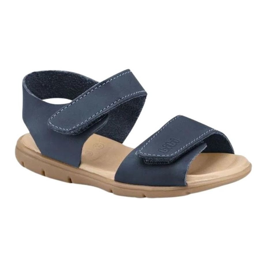 Sandália Infantil Masculina Bibi Basic Sandals Mini Em Couro
