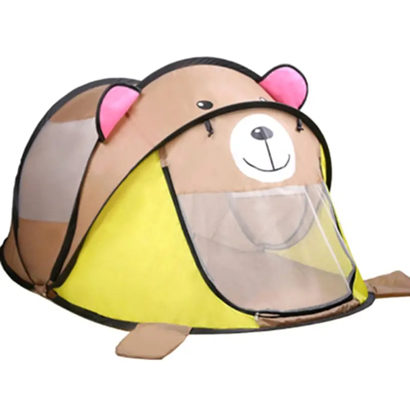 Barraca Ursinho 3d – Poliéster Ecologico Auto Montável Anti Mosquito 182cm – Anti Alérgico Inmetro