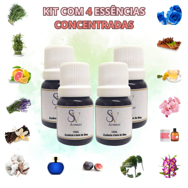 Essência Premium 10ml a Base de Óleo Velas Artes