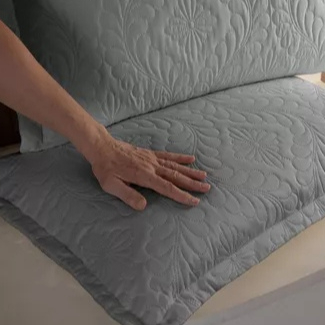 Kit Com 2 Porta Travesseiro Matelado Milão Promo