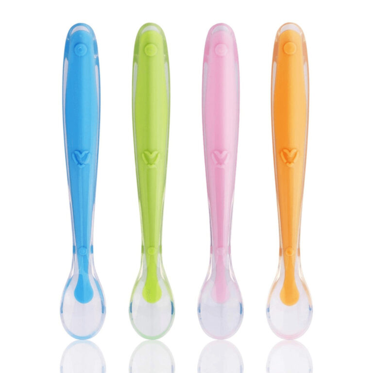Colher de Silicone C/ Estojo Infantil Introdução