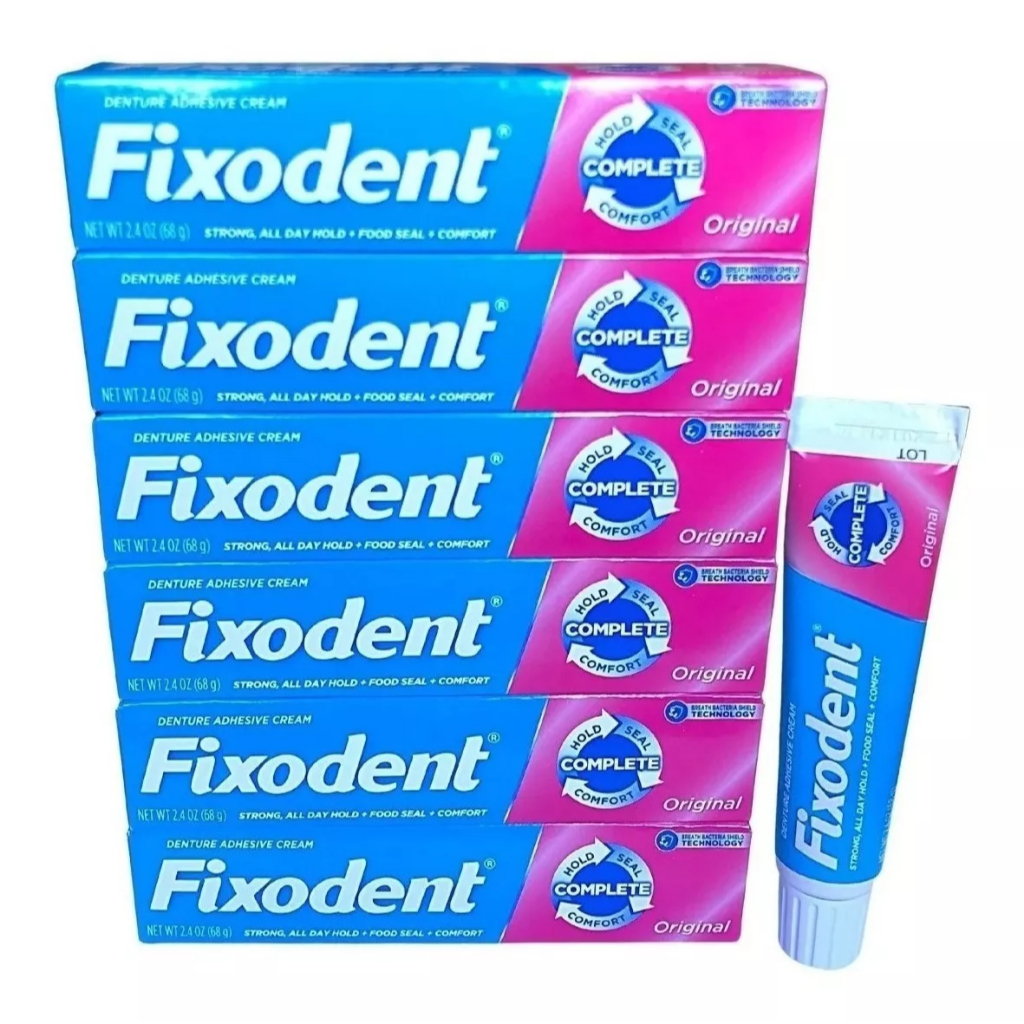 Fixodent Original – 68g, Fixodent Tradicional – o mais vendido 12x sem juros – Envio Imediato