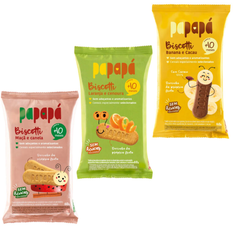 Biscoito Infantil Clean Label (apenas ingredientes